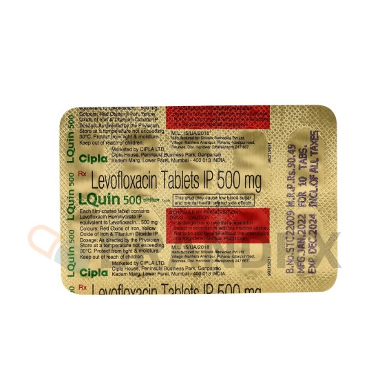 LQuin 500 mg Cipla