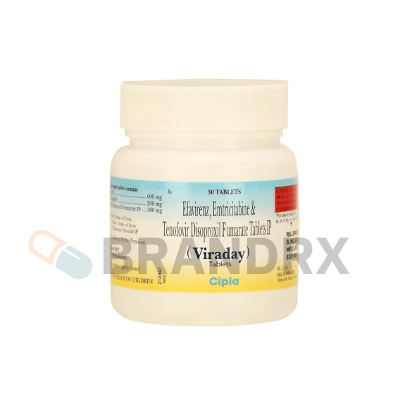Viraday 600/200/300 mg Cipla